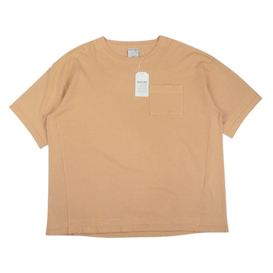 ファチーズ 21SS FCS21SC005 LIGHT BASIC TEE ライトベーシック クルーネック 半袖 Tシャツ イエロー系 オレンジ系 1【中古】