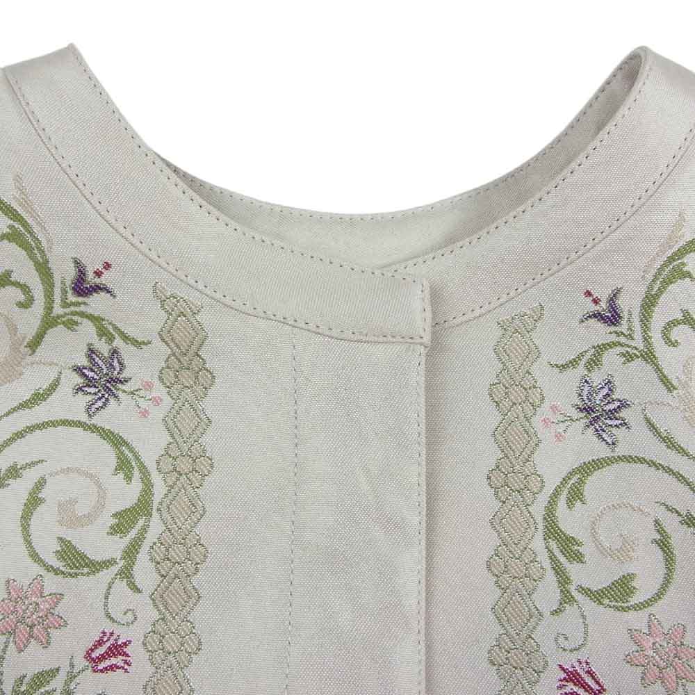 アメリ ヴィンテージ 01211531280　 VINTAGE LIKE APRON VEST ヴィンテージ ライク エプロン ベスト ベルト付 アイボリー系 F【新古品】【未使用】【中古】