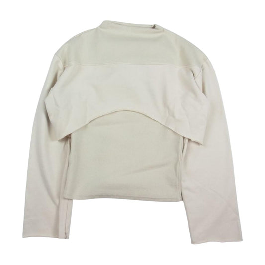 アメリ ヴィンテージ 1210370040 01210370040 OPEN SLEEVE LAYERED SWEAT オープン スリーブ レイヤード スエット タンクトップ セット アイボリー系 F【新古品】【未使用】【中古】