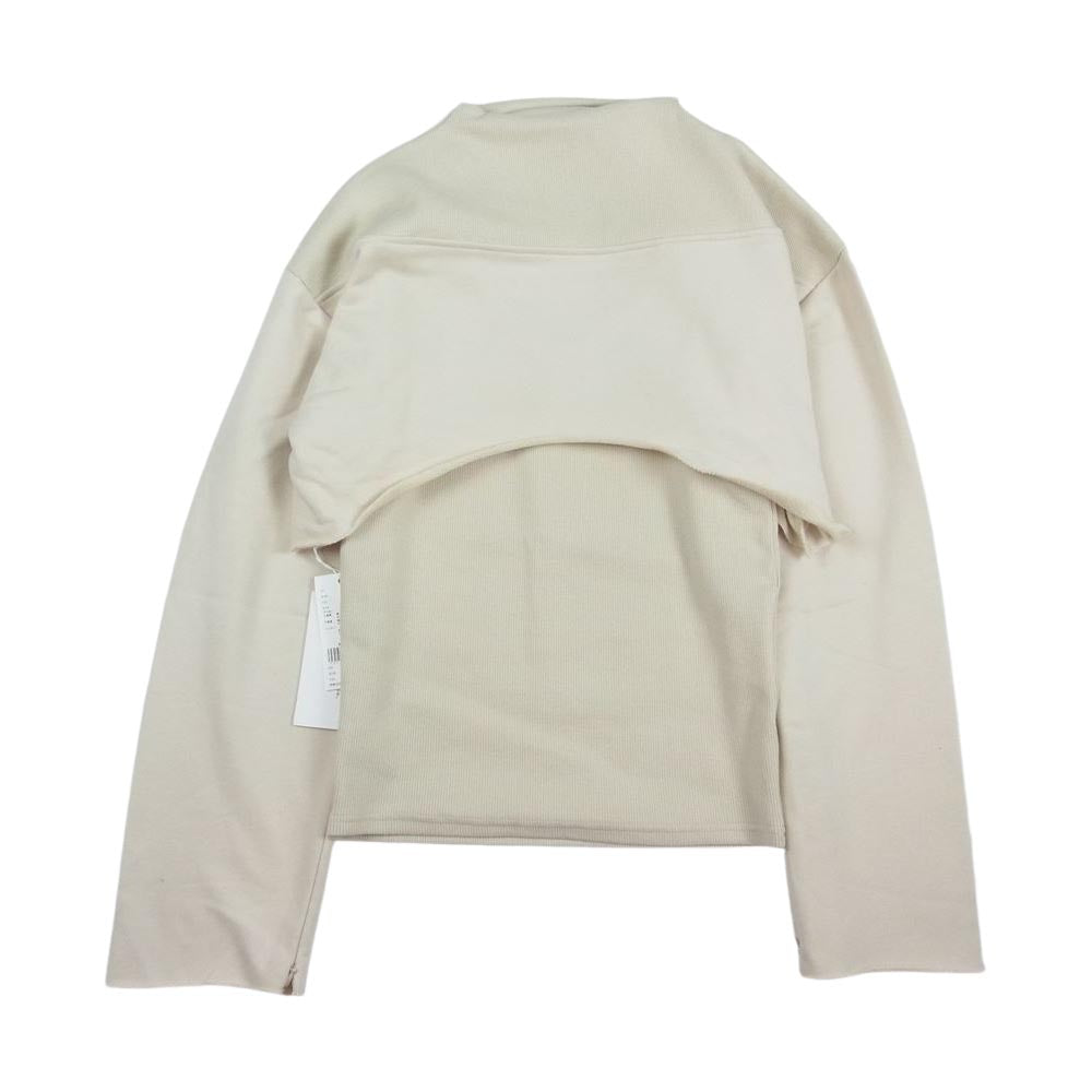 アメリ ヴィンテージ 1210370040 01210370040 OPEN SLEEVE LAYERED SWEAT オープン スリーブ レイヤード スエット タンクトップ セット アイボリー系 F【新古品】【未使用】【中古】