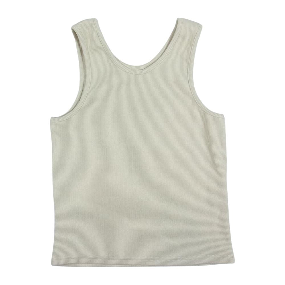 アメリ ヴィンテージ 1210370040 01210370040 OPEN SLEEVE LAYERED SWEAT オープン スリーブ レイヤード スエット タンクトップ セット アイボリー系 F【新古品】【未使用】【中古】