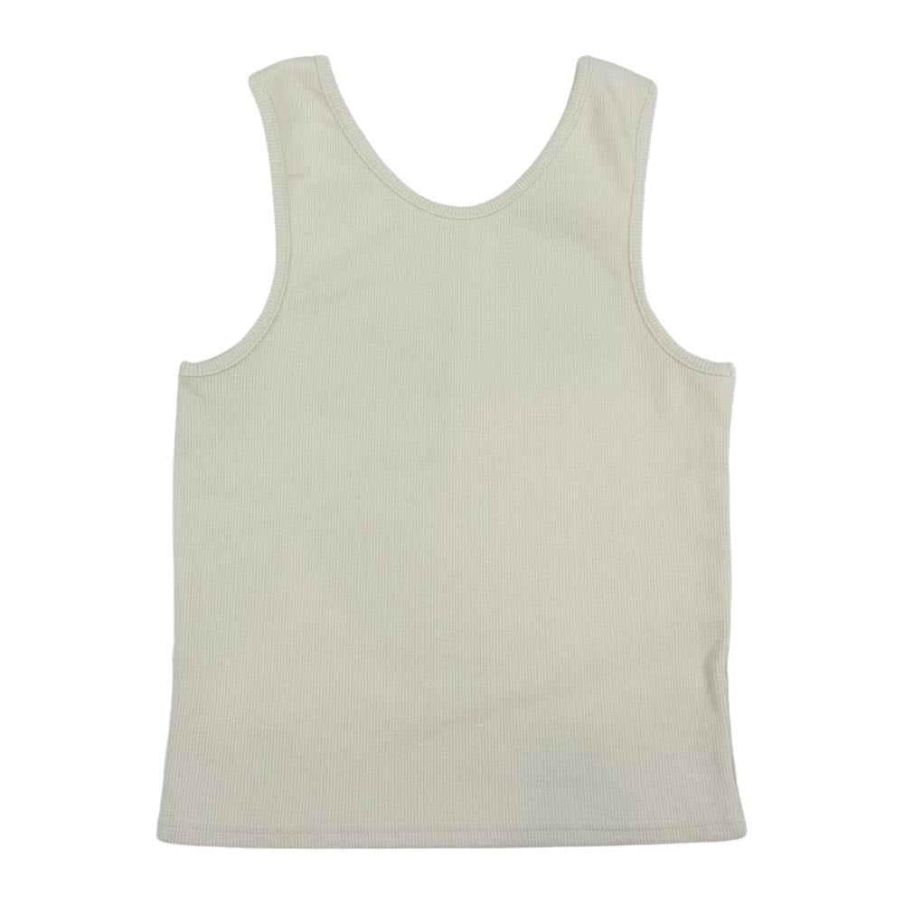 アメリ ヴィンテージ 1210370040 01210370040 OPEN SLEEVE LAYERED SWEAT オープン スリーブ レイヤード スエット タンクトップ セット アイボリー系 F【新古品】【未使用】【中古】