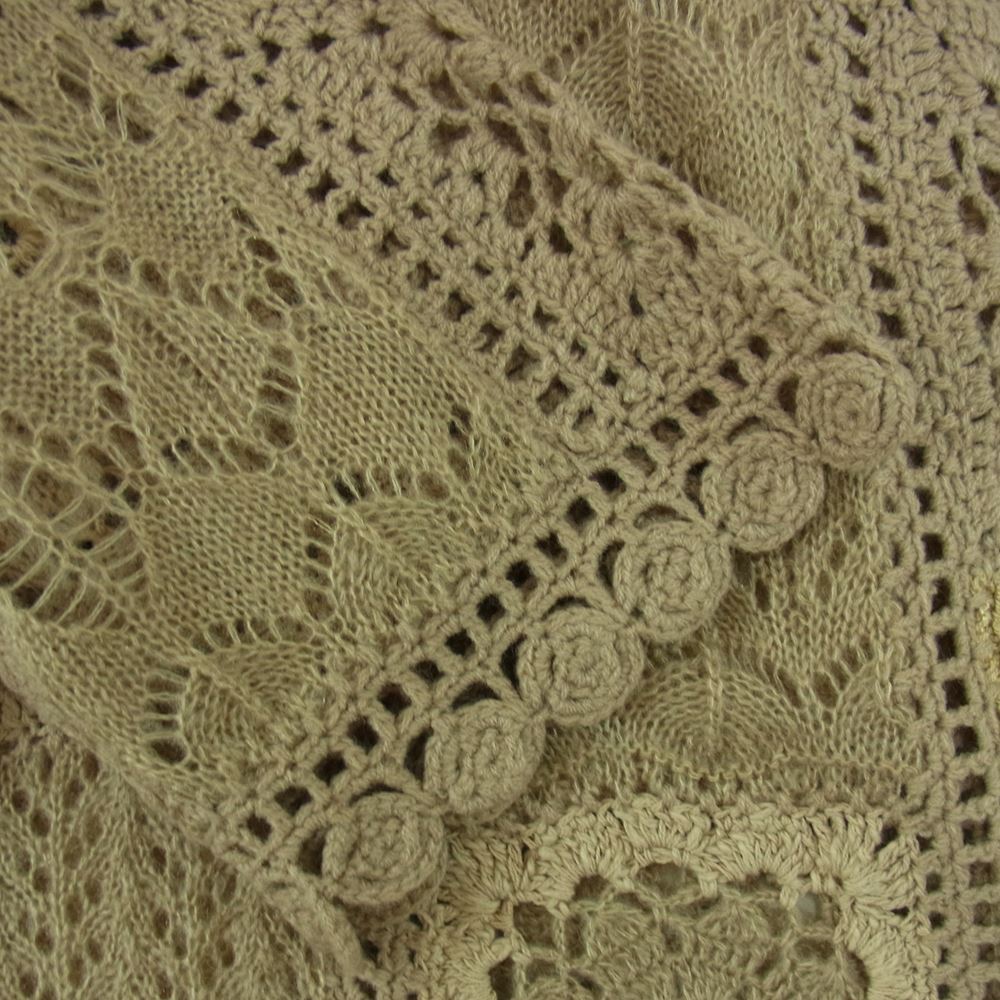 アメリヴィンテージ COASTER LACE TIGHT DRESS コースター レース タイト ドレス ワンピース ベージュ系 S【極上美品】【中古】