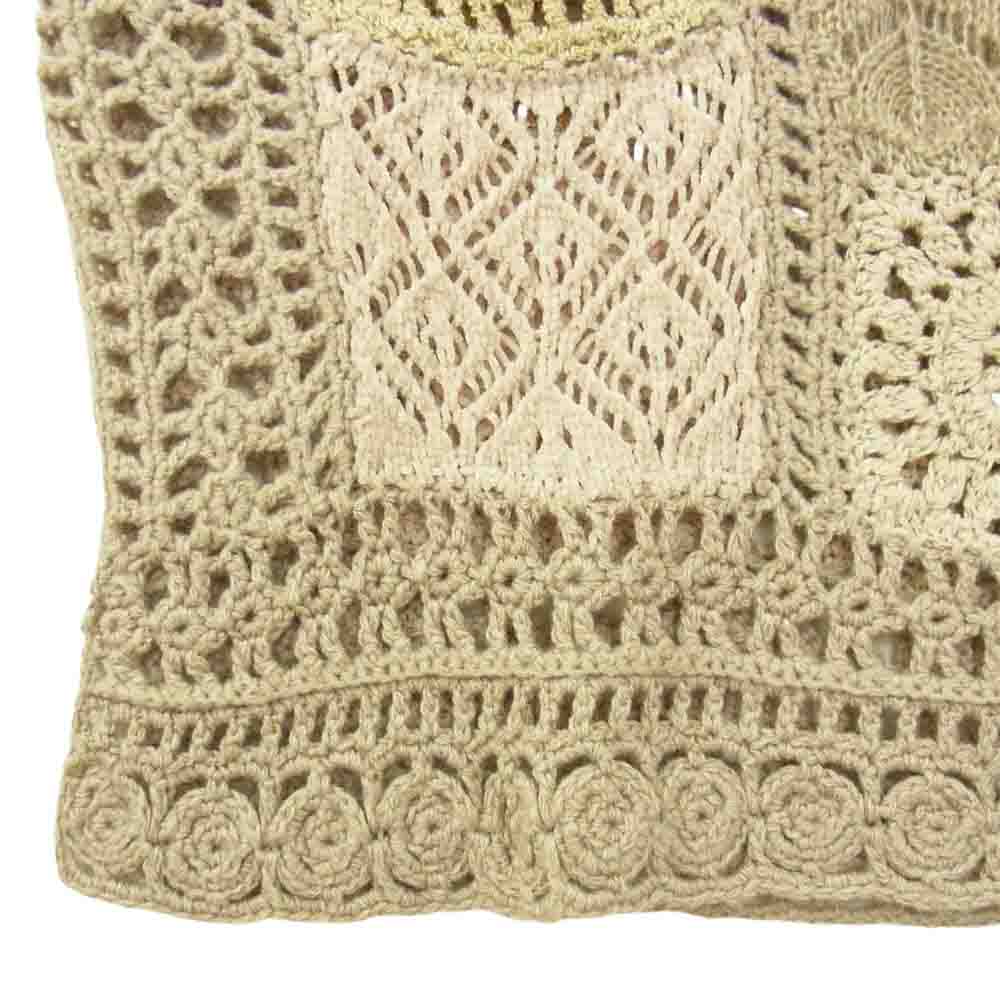 アメリヴィンテージ COASTER LACE TIGHT DRESS コースター レース タイト ドレス ワンピース ベージュ系 S【極上美品】【中古】