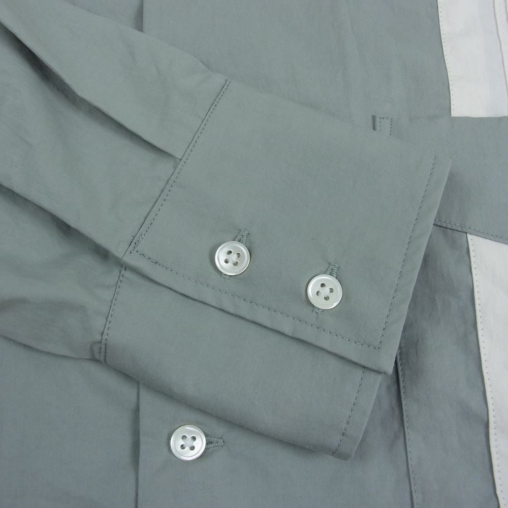 ファチーズ FCS21SF007 OUMI BLEACJING CUBAN SHIRT 近江ブリッチング キューバ シャツ グリーン系 1【美品】【中古】