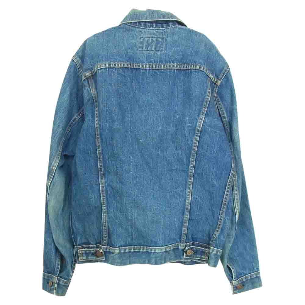 Levi's リーバイス ヴィンテージ オリジナル 70505 BIG E 4th 刻印529 布製ケアタグ デニム ジャケット インディゴブルー系 サイズ表記無【中古】