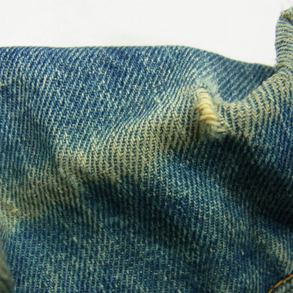 Levi's リーバイス ヴィンテージ オリジナル 70505 BIG E 4th 刻印529 布製ケアタグ デニム ジャケット インディゴブルー系 サイズ表記無【中古】