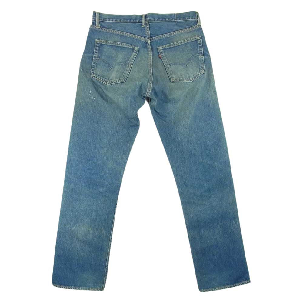 Levi's リーバイス ヴィンテージ オリジナル 551ZXX Vステッチ 刻印K 隠しリベット デニムパンツ インディゴブルー系 サイズ表記無【中古】