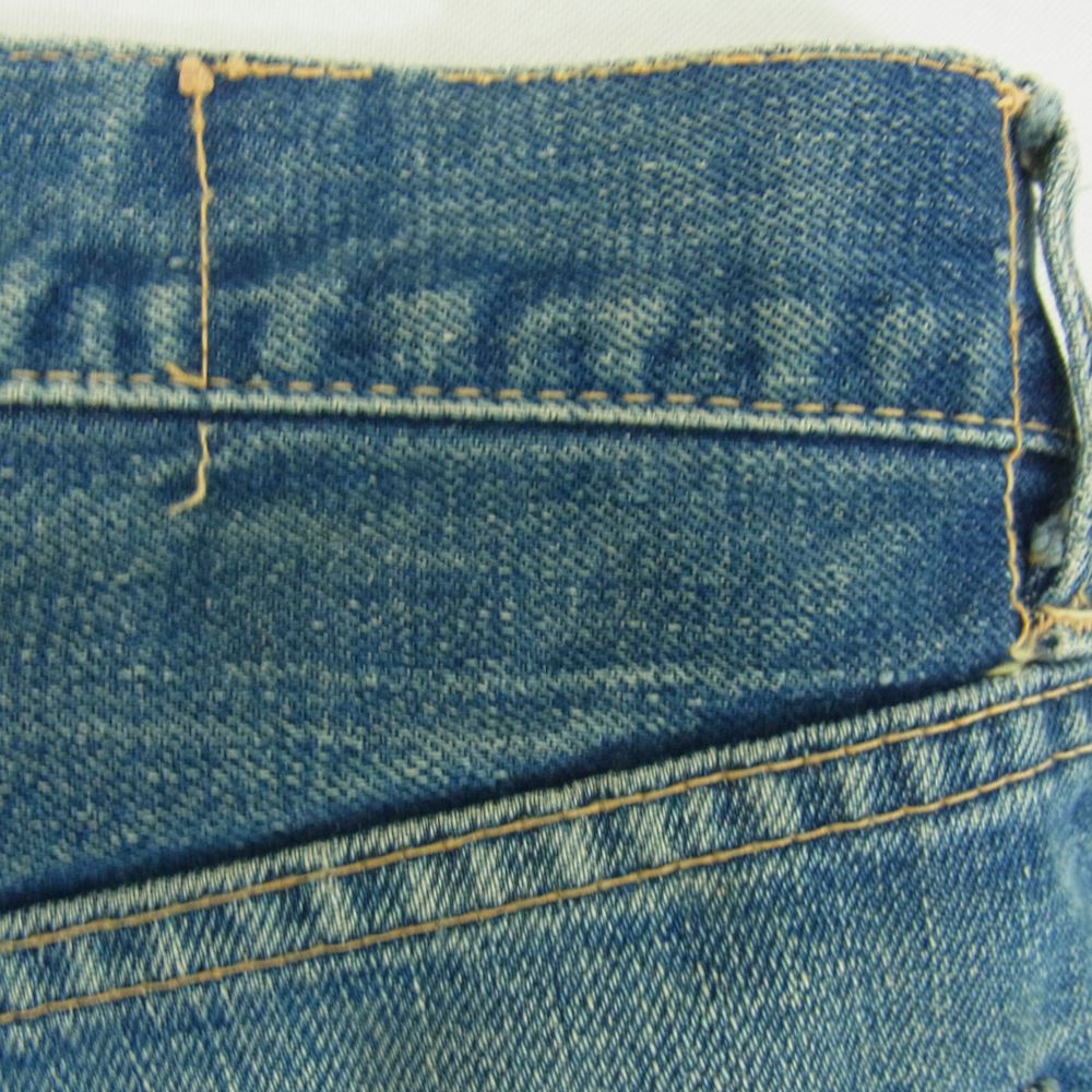 Levi's リーバイス ヴィンテージ オリジナル 551ZXX Vステッチ 刻印K 隠しリベット デニムパンツ インディゴブルー系 サイズ表記無【中古】