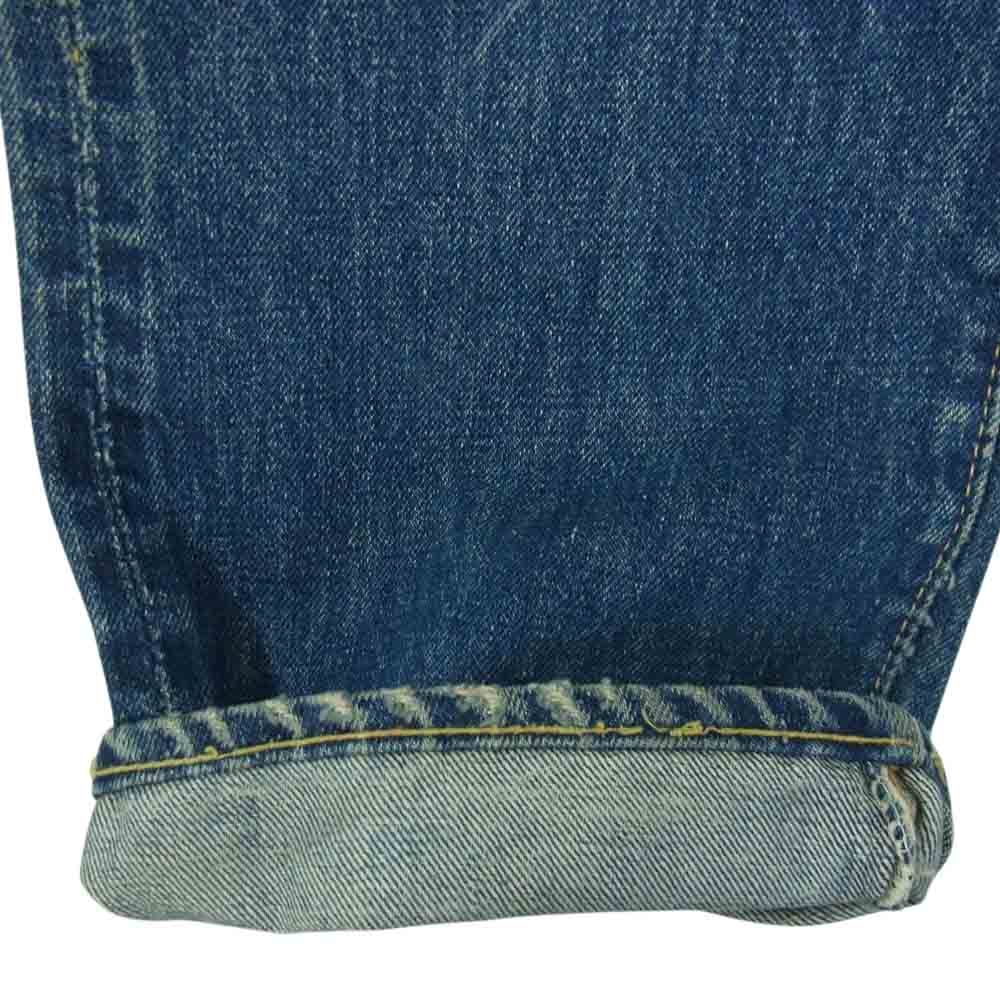 Levi's リーバイス ヴィンテージ オリジナル 551ZXX Vステッチ 刻印K 隠しリベット デニムパンツ インディゴブルー系 サイズ表記無【中古】