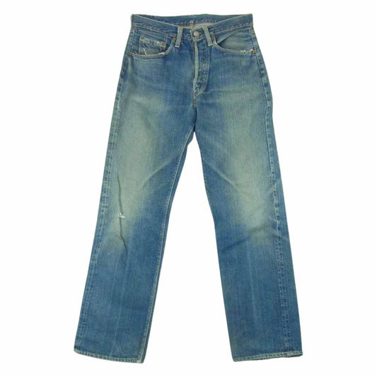 Levi's リーバイス ヴィンテージ オリジナル 501 66前期 BIG E Vステッチ 刻印6 デニムパンツ インディゴブルー系 サイズ表記無【中古】