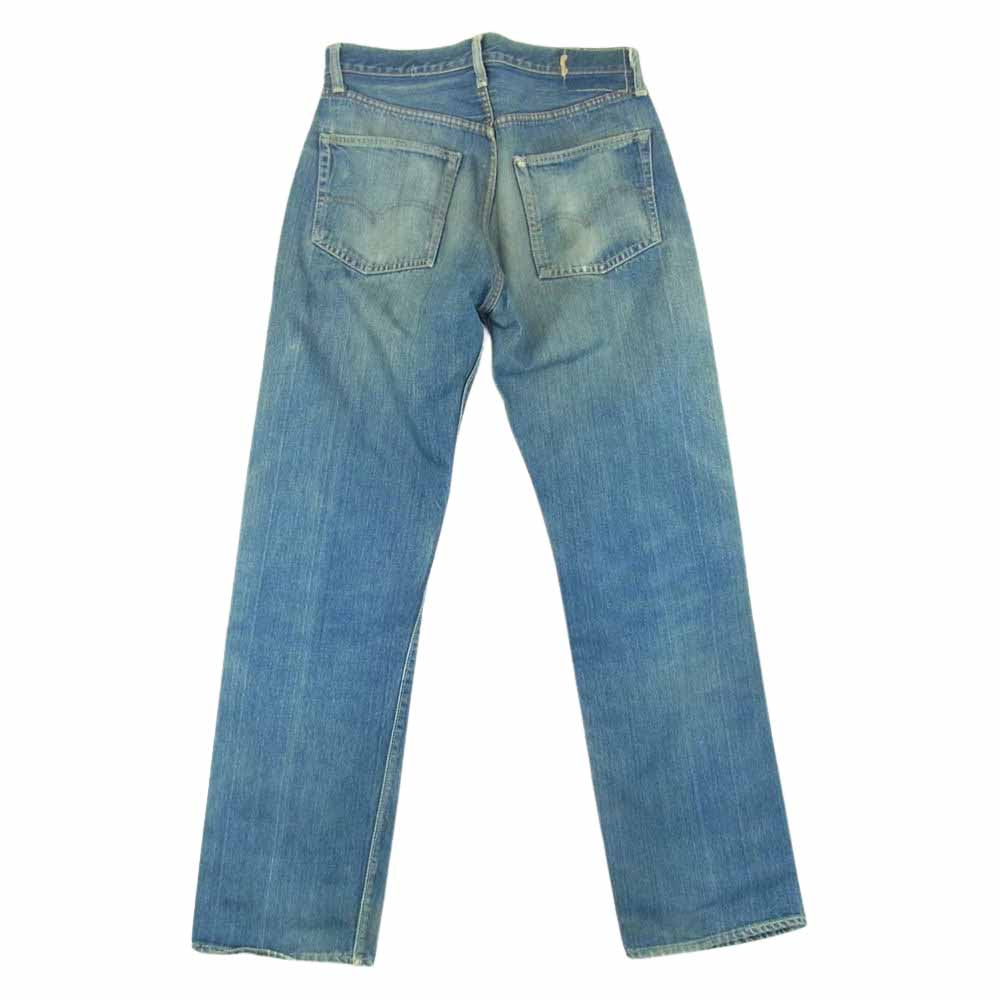 Levi's リーバイス ヴィンテージ オリジナル 501 66前期 BIG E Vステッチ 刻印6 デニムパンツ インディゴブルー系 サイズ表記無【中古】