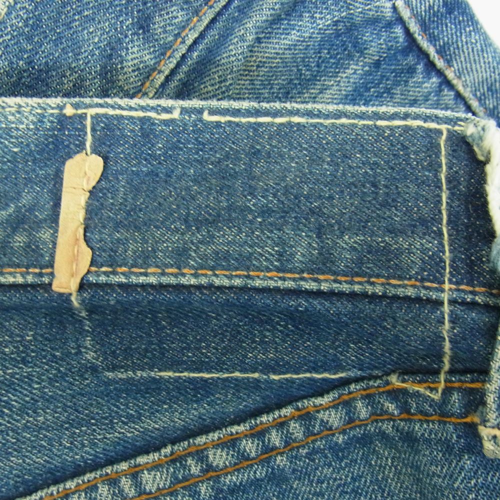 Levi's リーバイス ヴィンテージ オリジナル 501 66前期 BIG E Vステッチ 刻印6 デニムパンツ インディゴブルー系 サイズ表記無【中古】