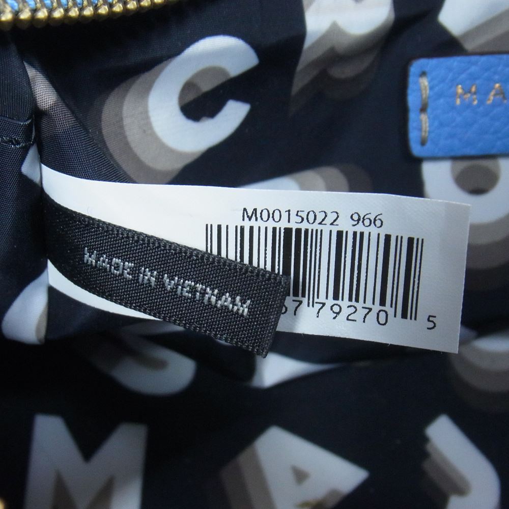 MARC JACOBS マークジェイコブス Mini Cruiser ミニクルーザー 2WAY ハンド ショルダー バッグ ライトブルー系【中古】