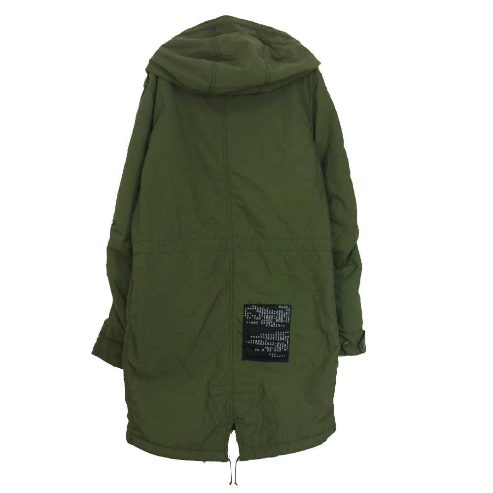 SOPHNET. ソフネット 17AW  SOPH-178167 × Tom Hingston トムヒンストン × ALPHA  アルファ カスタム モッズ パーカー カーキ系 S【中古】