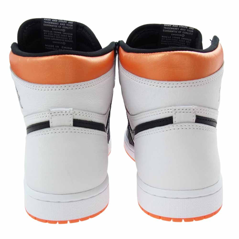 NIKE ナイキ 555088-180 Air Jordan 1 Retro High OG "Electro Orange" エアジョーダン レトロ ハイ エレクトロ オレンジ ホワイト系 26cm【新古品】【未使用】【中古】