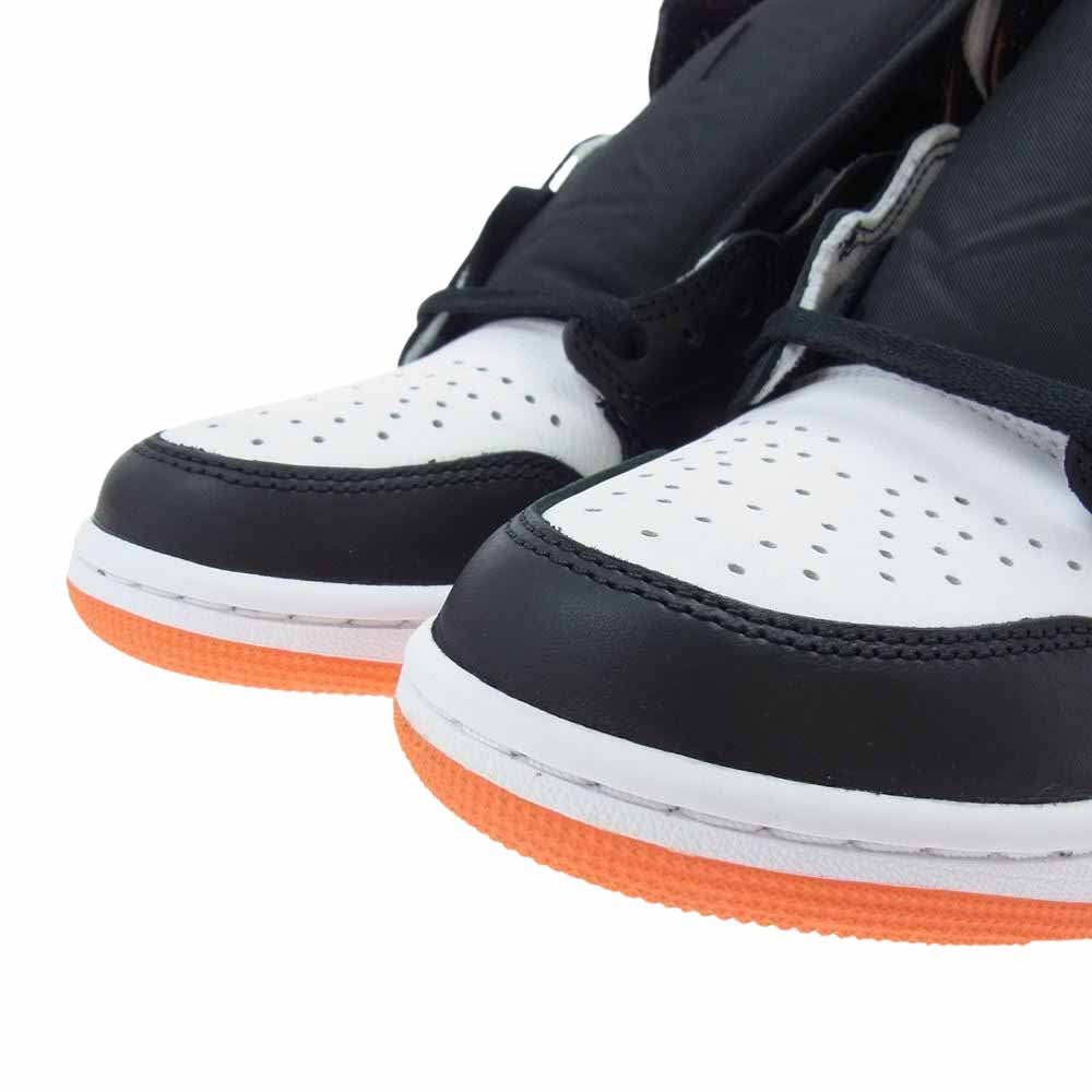 NIKE ナイキ 555088-180 Air Jordan 1 Retro High OG "Electro Orange" エアジョーダン レトロ ハイ エレクトロ オレンジ ホワイト系 26cm【新古品】【未使用】【中古】