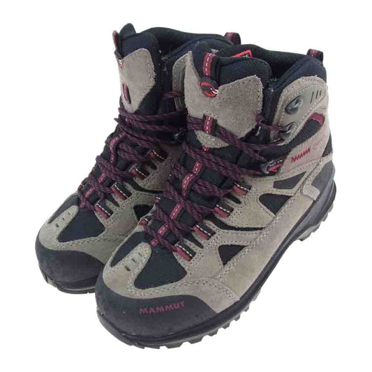 Mammut マムート TETON GTX GORE-TEX ゴアテックス トレッキング ブーツ ブラック系 ブラウン系 23.0cm【中古】