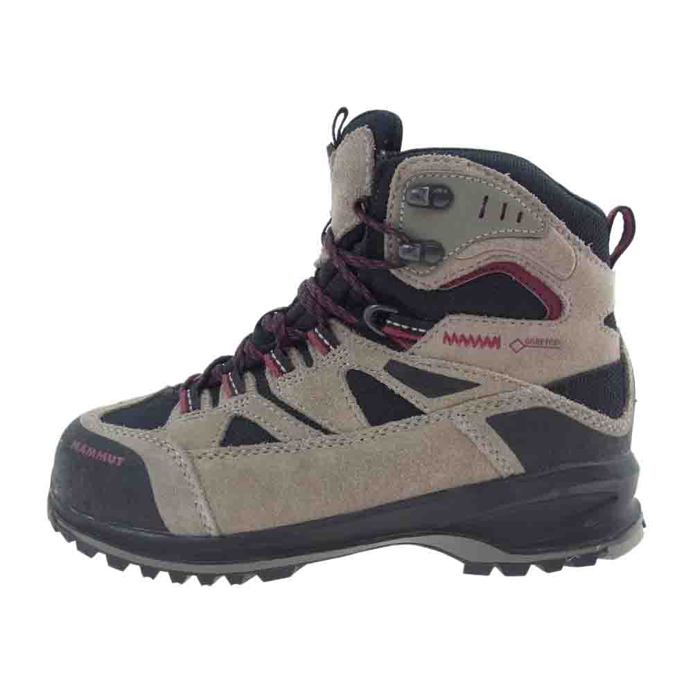 Mammut マムート TETON GTX GORE-TEX ゴアテックス トレッキング ブーツ ブラック系 ブラウン系 23.0cm【中古】