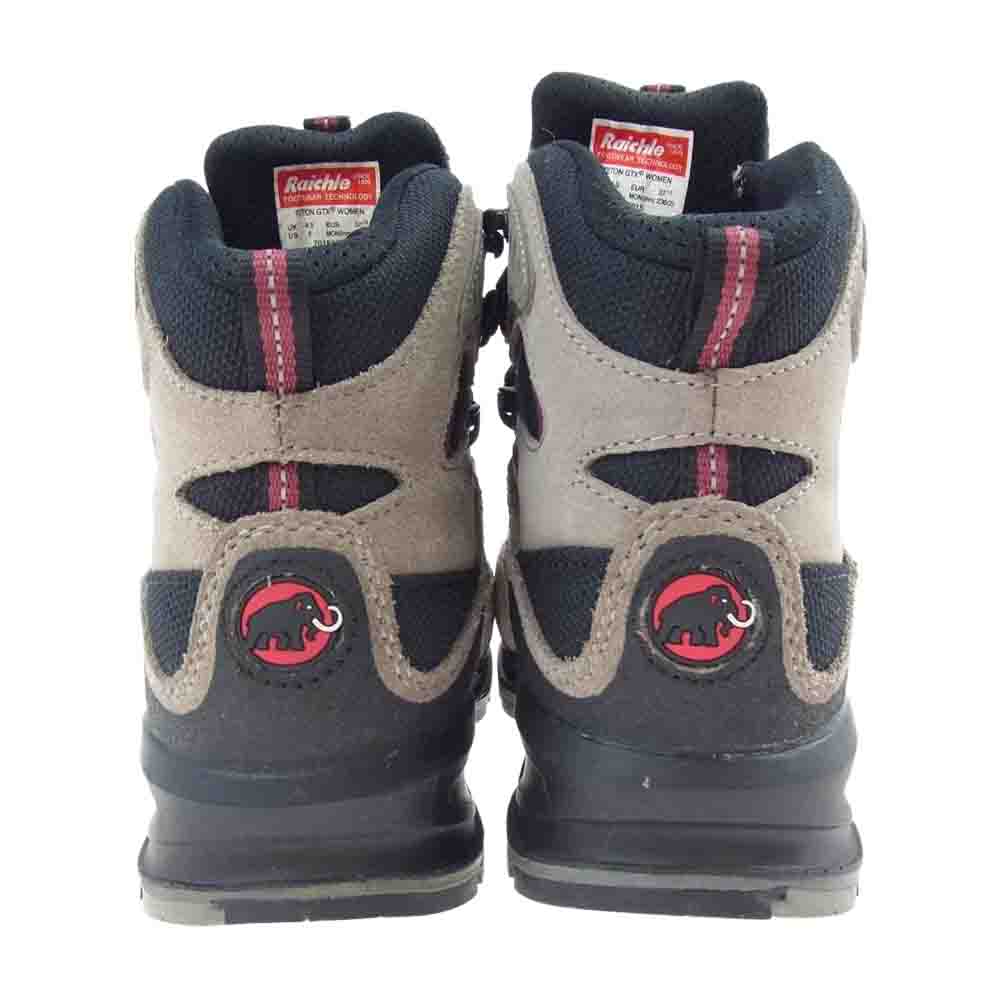 Mammut マムート TETON GTX GORE-TEX ゴアテックス トレッキング ブーツ ブラック系 ブラウン系 23.0cm【中古】
