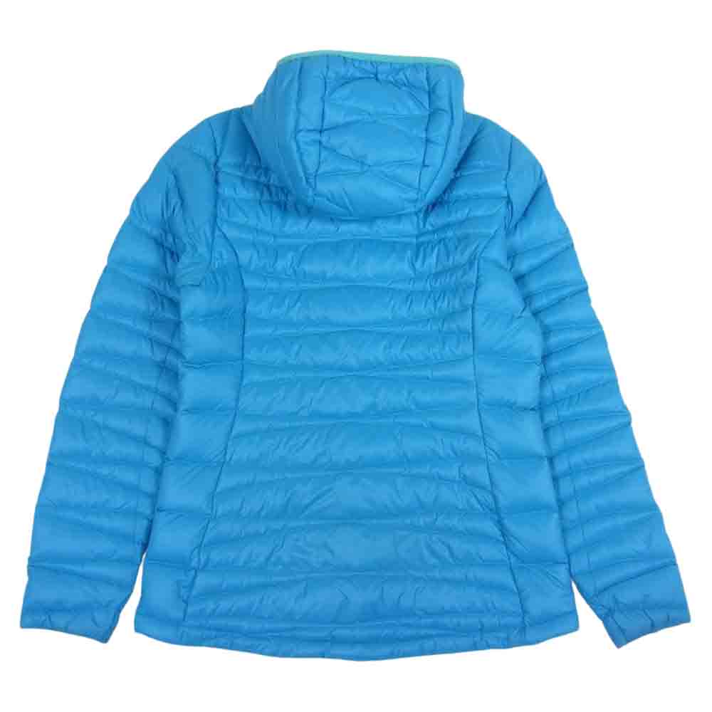 Mammut マムート 1010-1850 フード付き ジップ ダウン ジャケット ライトブルー系 M【中古】