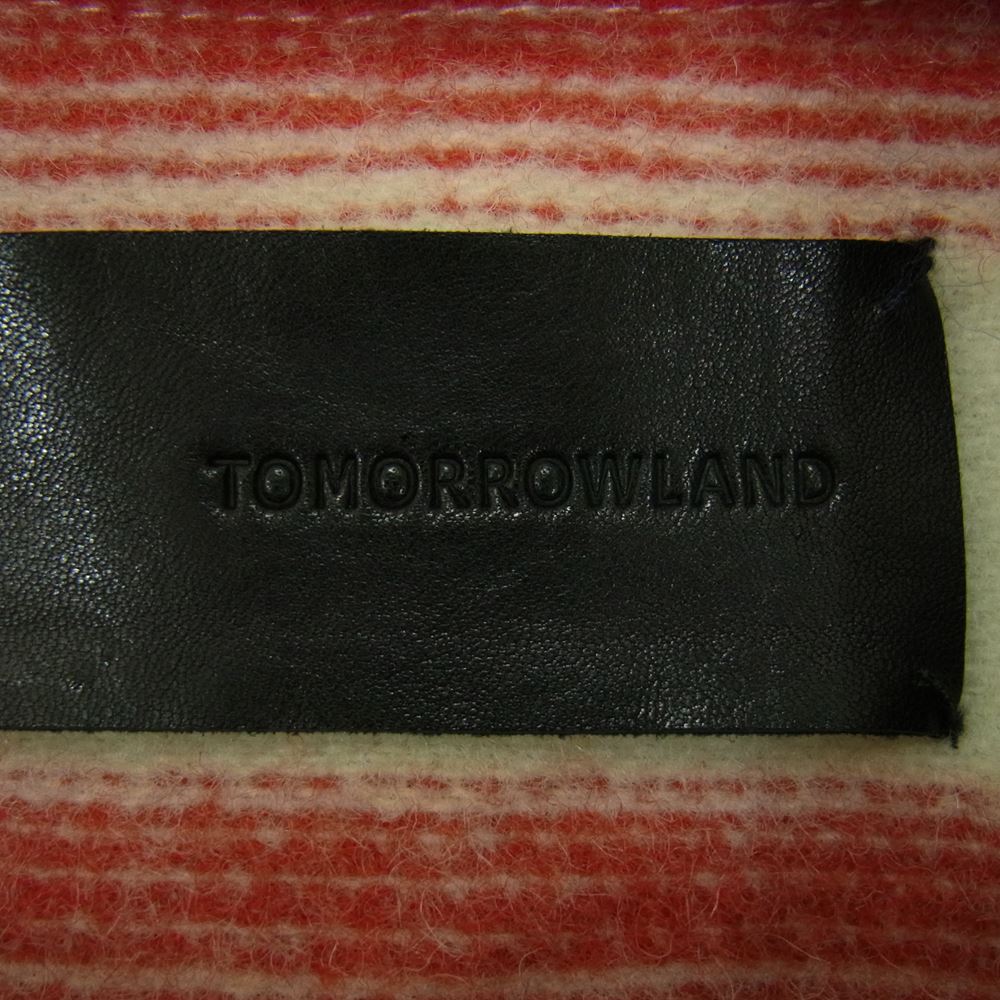 TOMORROWLAND トゥモローランド 着脱可能ウールライナー付き シープレザー シングルライダース ジャケット ブラック系 M【中古】