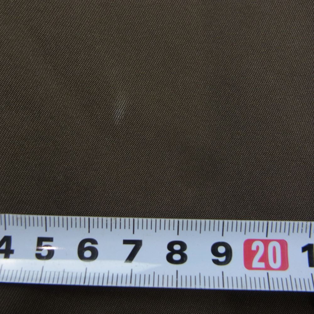 COMME des GARCONS HOMME DEUX コムデギャルソンオムドゥ AD2019 DE-P033 エステル製品染め テーパード イージー パンツ カーキ系 S【美品】【中古】