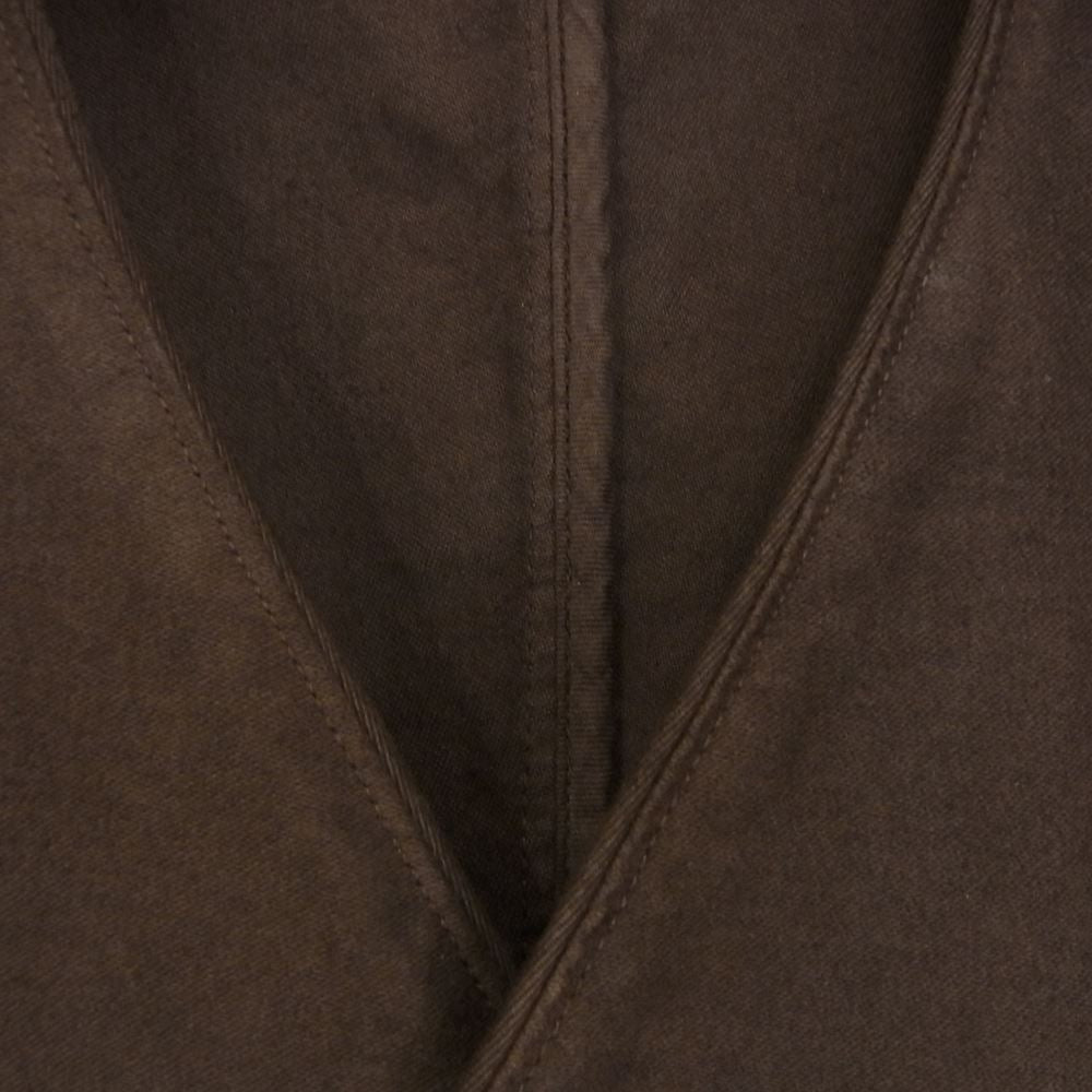 PORTER CLASSIC ポータークラシック MOLESKIN CLASSIC VEST モールスキン クラシック ベスト ブラウン ブラウン系 L【中古】