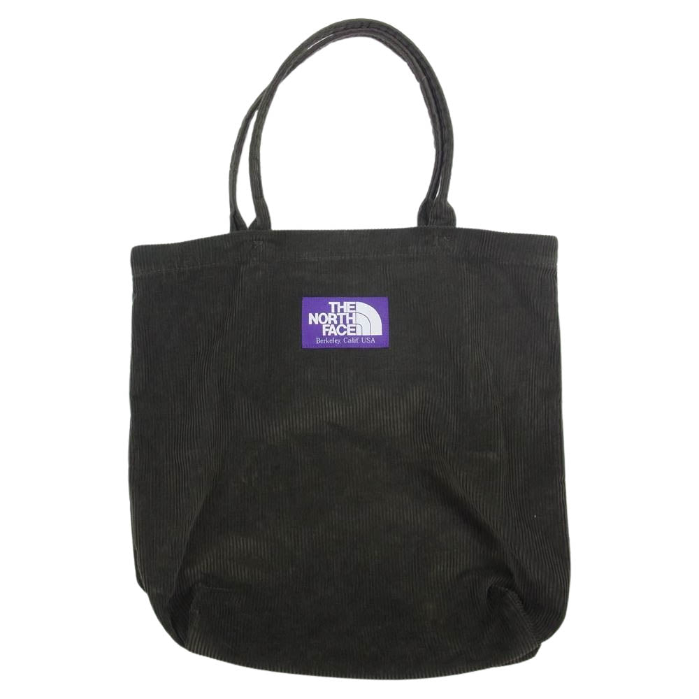 THE NORTH FACE ノースフェイス NN7760N PURPLE LABEL パープルレーベル  Corduroy Tote Bag コーデュロイ トート バッグ カーキ系【中古】