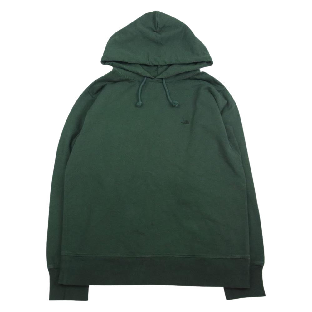 THE NORTH FACE ノースフェイス NT6902N PURPLE LABEL パープルレーベル 10oz Mountain Sweat Parka マウンテン スウェット プルオーバー パーカー グリーン系 M【中古】