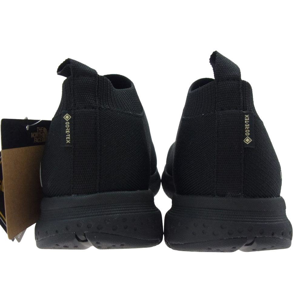 THE NORTH FACE ノースフェイス NF51998 Velocity Knit GORE-TEX Invisible Fit ベロシティ ニット ゴアテックス インビジブル フィット シューズ ブラック系 27cm【新古品】【未使用】【中古】