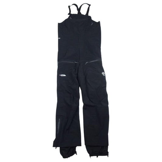 THE NORTH FACE ノースフェイス NP61712 GTX PRO BIB ゴアテックス ナイロン シェル オーバーオール ビブ パンツ ブラック系 L【中古】