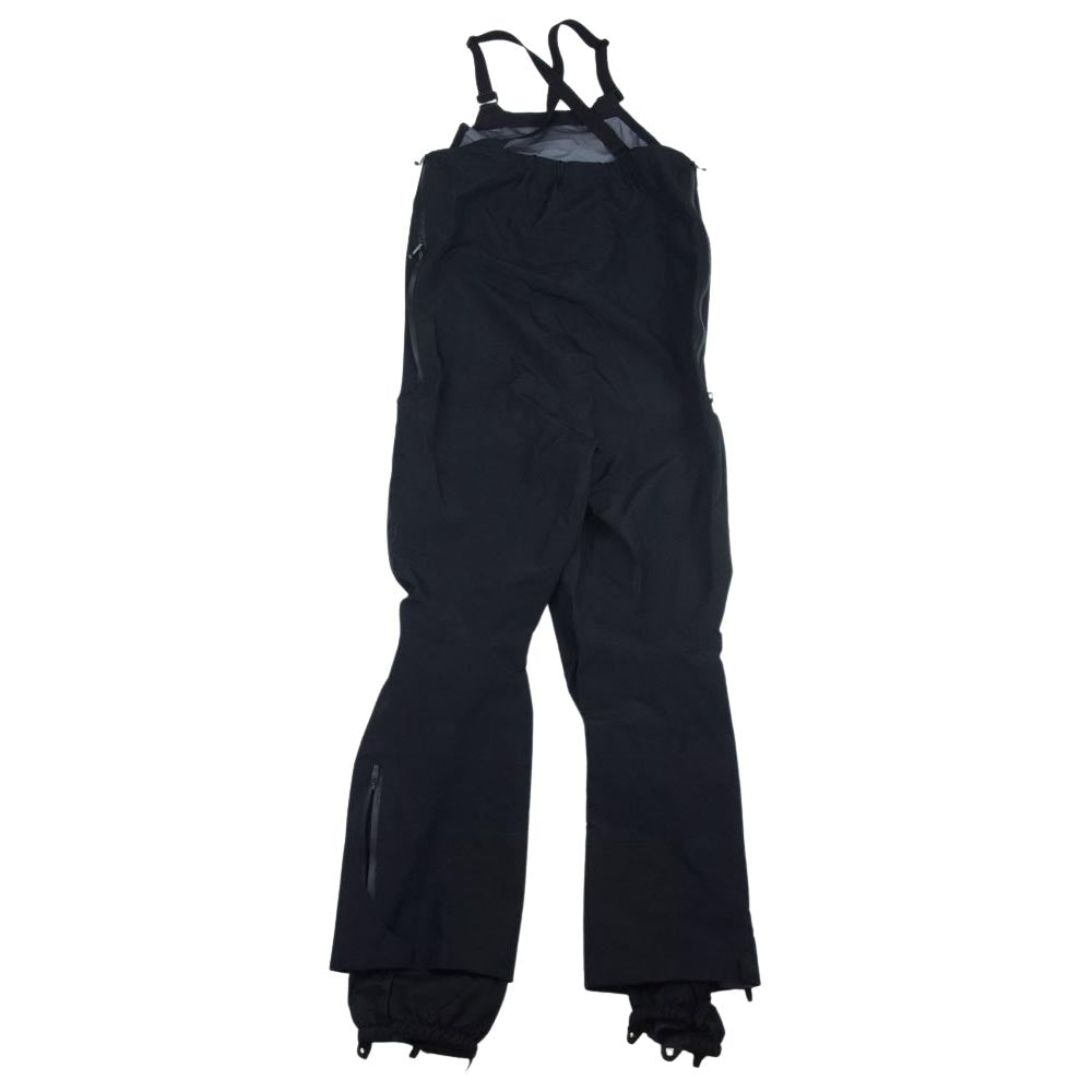 THE NORTH FACE ノースフェイス NP61712 GTX PRO BIB ゴアテックス ナイロン シェル オーバーオール ビブ パンツ ブラック系 L【中古】