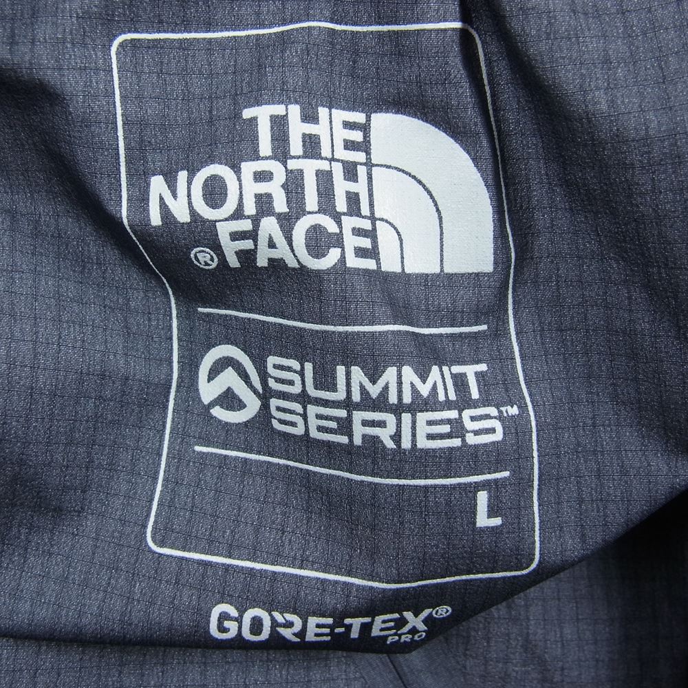 THE NORTH FACE ノースフェイス NP61712 GTX PRO BIB ゴアテックス ナイロン シェル オーバーオール ビブ パンツ ブラック系 L【中古】