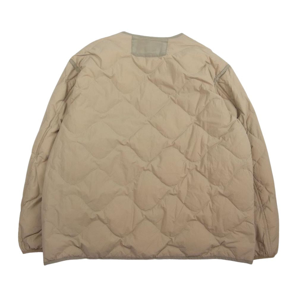 THE NORTH FACE ノースフェイス ND2171N PURPLE LABEL パープルレーベル Field Down Cardigan フィールド ダウン カーディガン ベージュ系 L【中古】