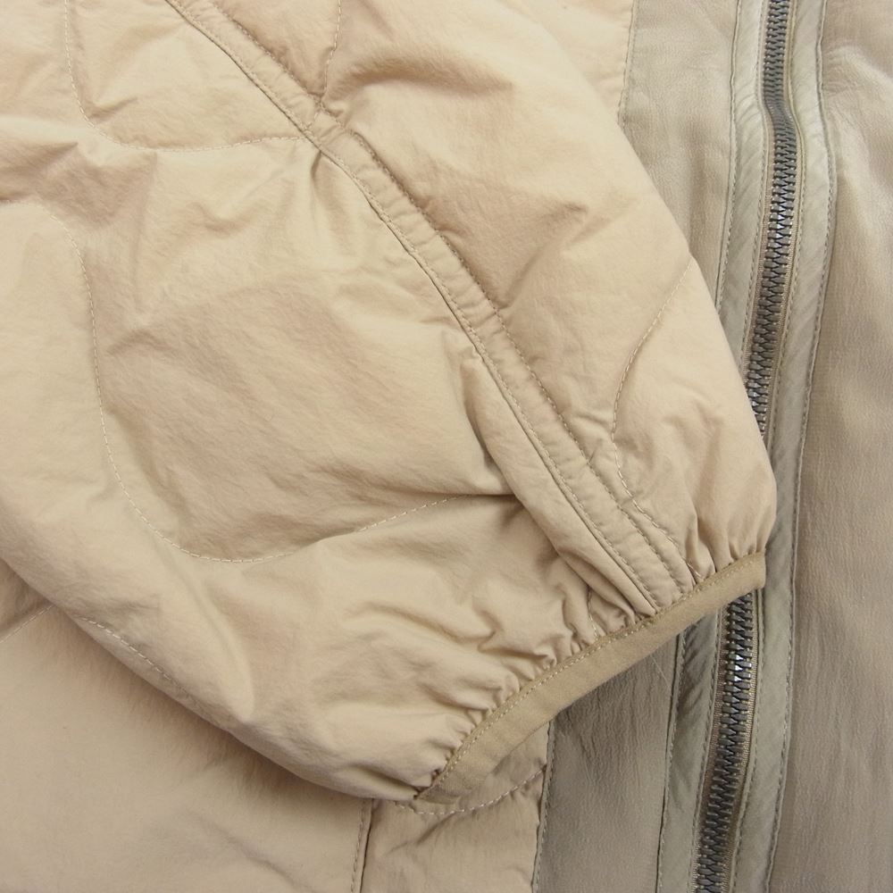 THE NORTH FACE ノースフェイス ND2171N PURPLE LABEL パープルレーベル Field Down Cardigan フィールド ダウン カーディガン ベージュ系 L【中古】