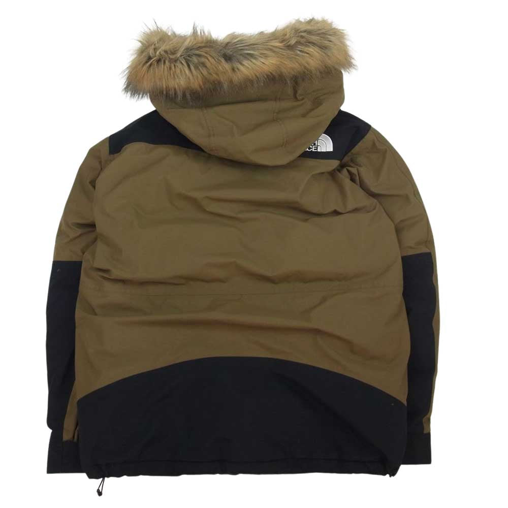 THE NORTH FACE ノースフェイス ND91835 Mountain Down Coat マウンテン ダウン コート ジャケット カーキ系 M【中古】
