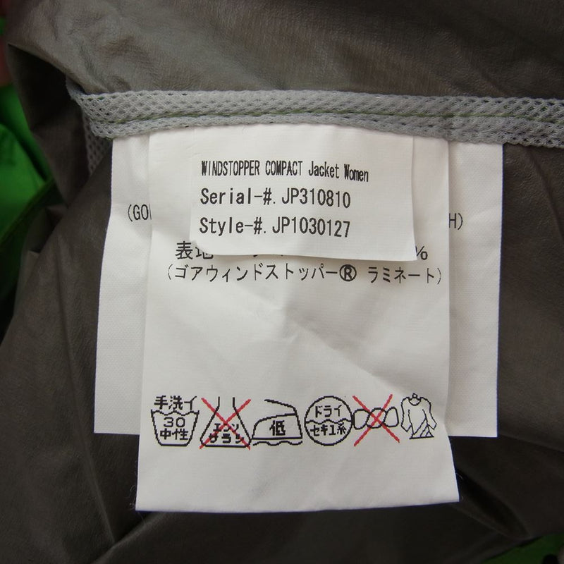 Mammut マムート jp1030127 WINDSTOPPER Compact Jacket Women コンパクト ジャケット グリーン系 L【中古】
