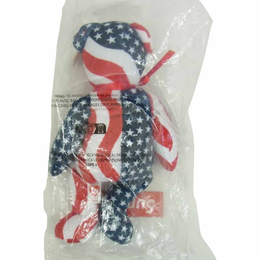 Supreme シュプリーム 22AW ty Beanie Baby タイ 星条旗柄 テディベア【新古品】【未使用】【中古】