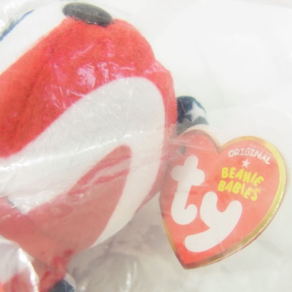 Supreme シュプリーム 22AW ty Beanie Baby タイ 星条旗柄 テディベア【新古品】【未使用】【中古】