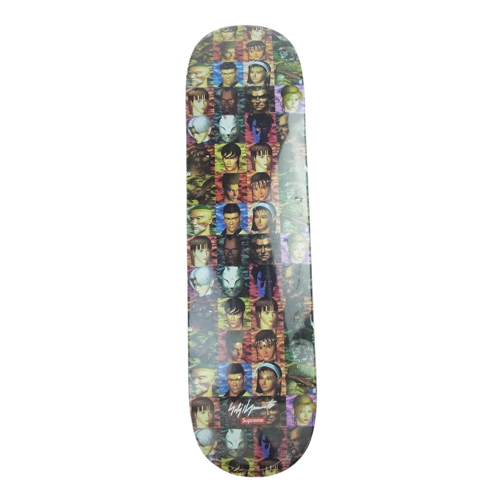 Supreme シュプリーム Yohji Yamamoto TEKKEN Skateboard ヨウジヤマモト 鉄拳 最高 スケートボード デッキ マルチカラー系【新古品】【未使用】【中古】