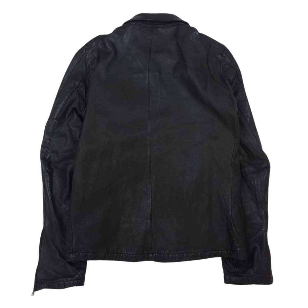 Edition エディション トゥモローランド ラムレザー ジャケット ブラック系 46【中古】