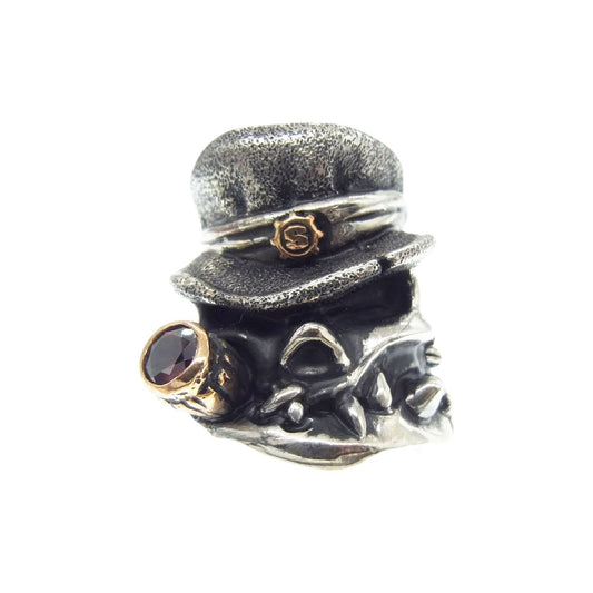 STARLIN GEAR スターリンギア ギャランティ付属 2021ハロウィン限定 Mr.ハイド/コパー リング シルバー系 19号【中古】