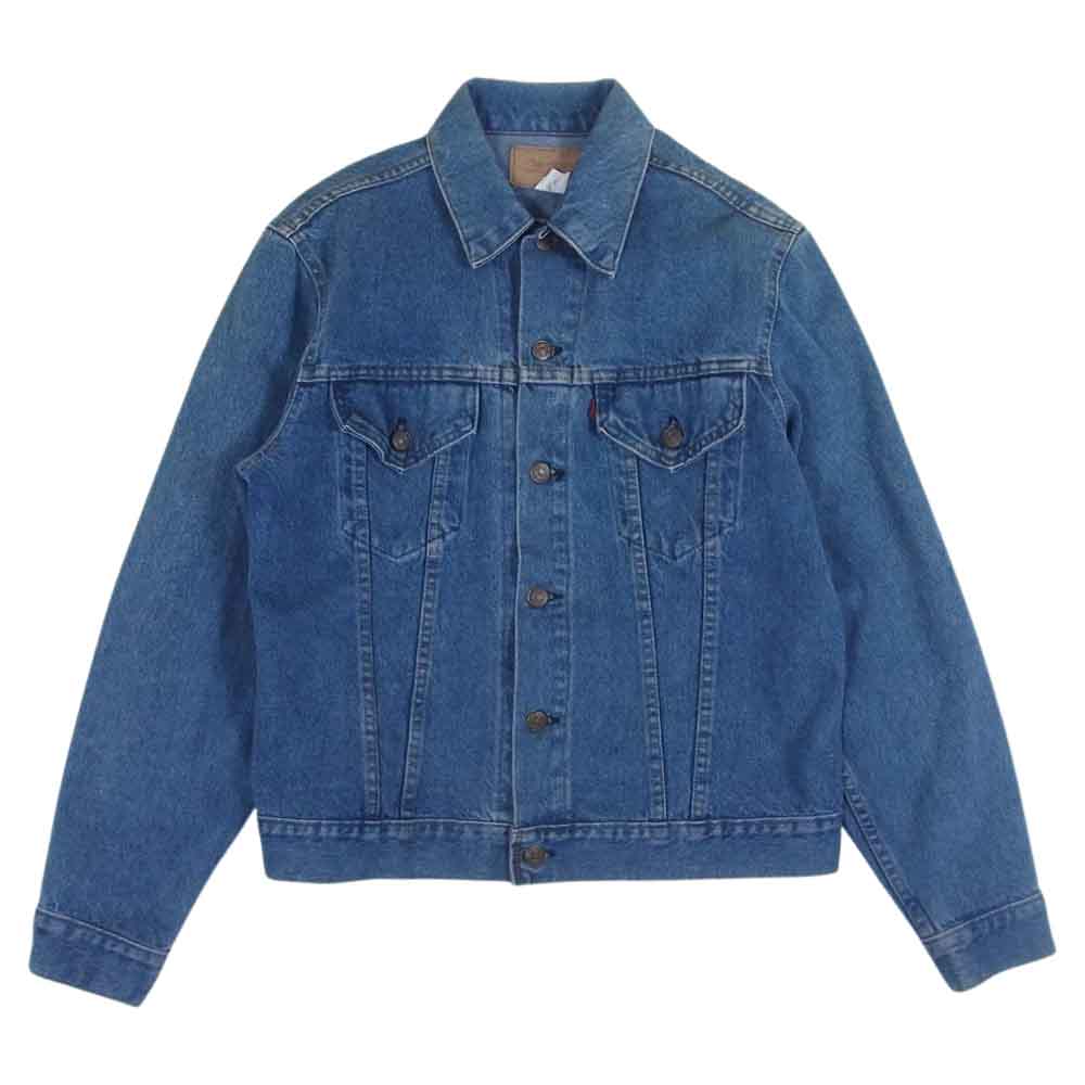 Levi's リーバイス 70505-0217 Gジャン デニムジャケット 後染め インディゴブルー系 42【中古】