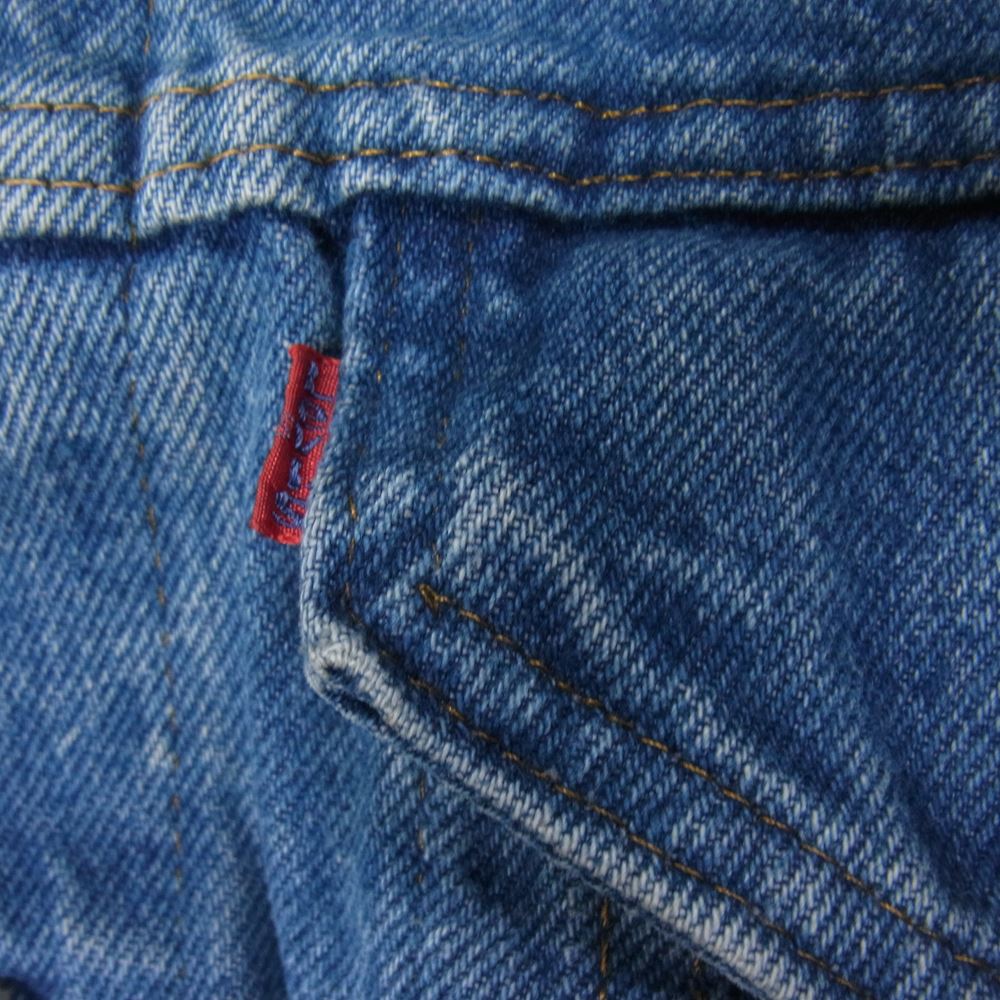 Levi's リーバイス 70505-0217 Gジャン デニムジャケット 後染め インディゴブルー系 42【中古】