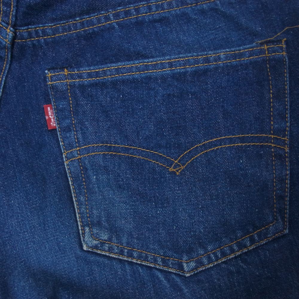 Levi's リーバイス 555 0595 73043-3 95年製 501 復刻 BIG E 裏刻印 555 USA製 バレンシア工場 セルビッチ デニム パンツ インディゴブルー系 31【中古】