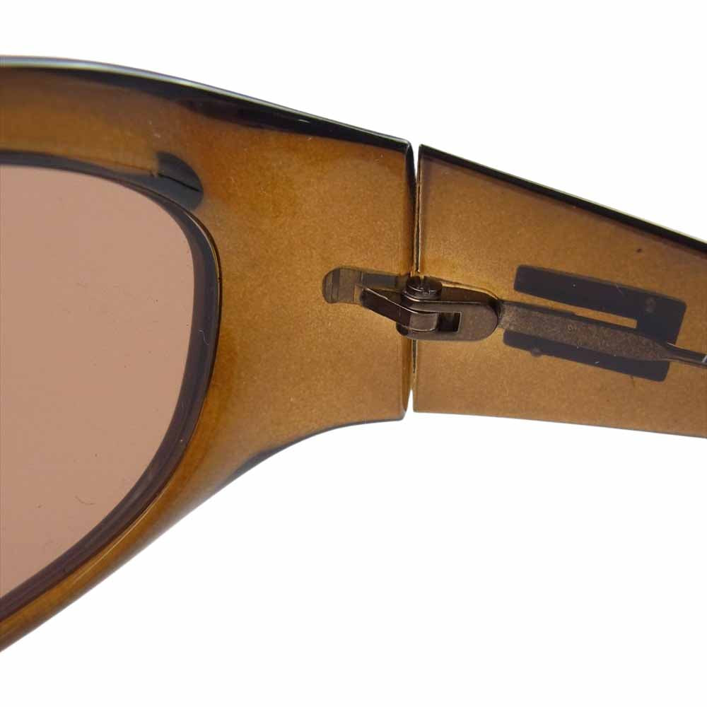 GUCCI グッチ GG2432 オーバル アイウェア サングラス ダークブラウン系【中古】
