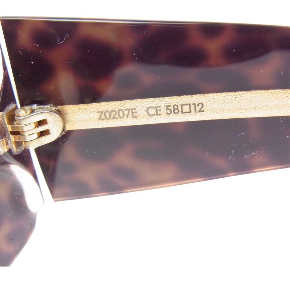 LOUIS VUITTON ルイ・ヴィトン Z0207E マルキーズ コレクション レオパード柄 サングラス ダークブラウン系【中古】