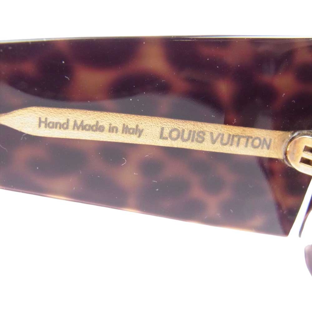 LOUIS VUITTON ルイ・ヴィトン Z0207E マルキーズ コレクション レオパード柄 サングラス ダークブラウン系【中古】