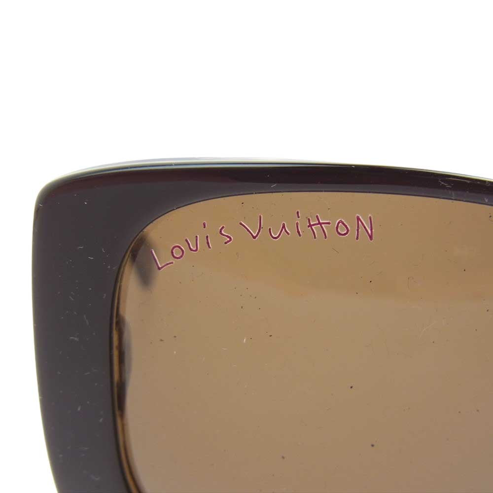 LOUIS VUITTON ルイ・ヴィトン Z0207E マルキーズ コレクション レオパード柄 サングラス ダークブラウン系【中古】